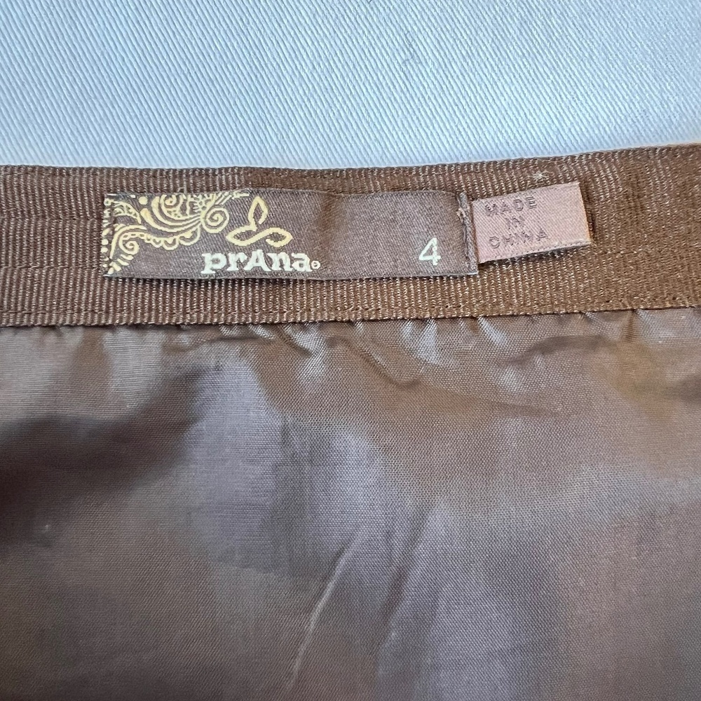 *FIRM PRICE* PrAna Nicky Wool Blend Wrap Mini Skirt - Picture 6 of 12